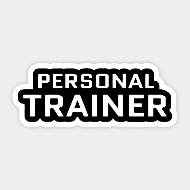 Personal Trainer Sticker by Ramateeshop